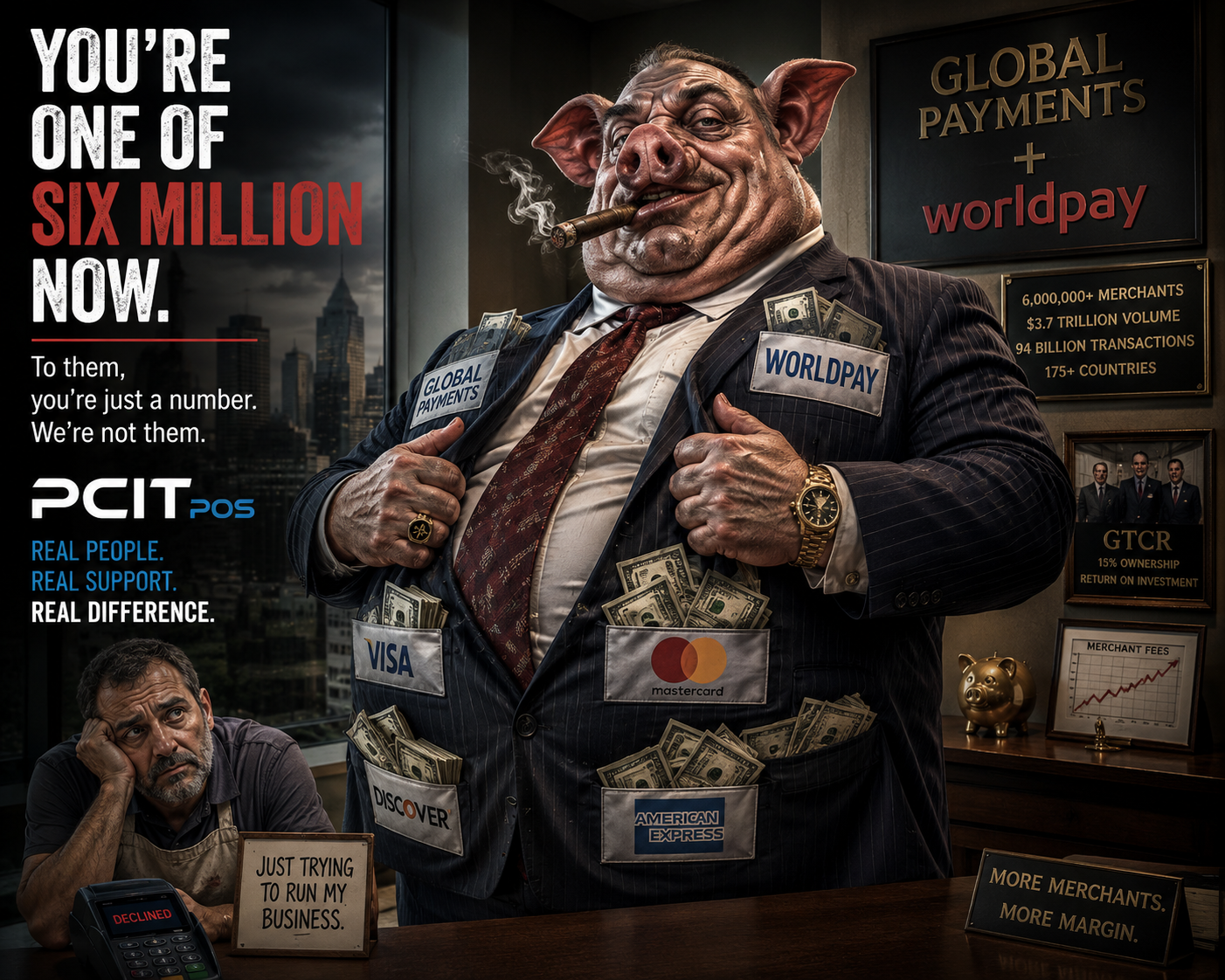 pos money pig